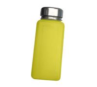 perfeclan Dispenser per pressione, flacone di pompaggio vuoto, contenitore a pressione per struccante, salone personale, smalto per unghie giallo, 250 Ml