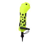 Perfeclan Dive Surface Marker Buoy Tubo Segnale Subacqueo Nylon Gonfiabile Chiuso Accessorio con Clip Durevole per Segnalazione Sub Sport Acquatici Snorkeling a, Giallo Fluorescente