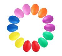 perfeclan Egg Shakers, maracas a forma di uovo, giocattoli sensoriali, strumenti musicali, percussioni manuali musicali per bambini in età prescolare, 14pz