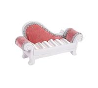 Perfeclan Espositore per Anelli, Porta Anelli, Porta Orecchini Multifunzionale alla Moda, Gioielli per Esposizione, Tavolo, Camera da Letto, cassettiera, Rosa 14.5x7.5cm