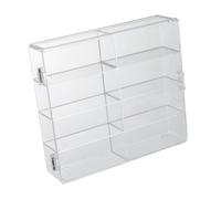 Perfeclan Espositore per Esposizione Che Contiene Fino a 8 Auto Giocattolo pressofuse in Scala 1/64, Organizer da banco, cubo espositore per modellini di Auto