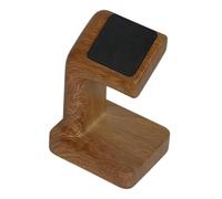 Perfeclan Espositore per orologi compatto, vetrina, regalo, accessorio, decorativo, supporto portaoggetti, supporto singolo per smartwatch per negozio al, Marrone