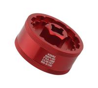 Perfeclan Estrattore per Movimento Centrale per Bicicletta 5 in 1, estrattore per pedivelle, Strumento di rimozione del Movimento Centrale antiruggine e, Rosso