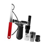 Perfeclan Estrattore per pedivelle, Kit, Set Catena, Chiave per pedivelle, Strumento di Riparazione per Biciclette per Esterni, Style C