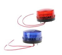 perfeclan Faro di Emergenza con Segnale Stroboscopico a LED Rosso + Blu 220V.
