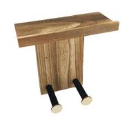 perfeclan Gancio da parete per chitarra, gancio per chitarra in legno, supporto per strumento a corda per banjo, mandolini, regalo per uomo e ragazzo, basso,