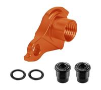 Perfeclan Gancio per deraatore Posteriore della Bicicletta, Facile da installare, sostituisce Accessori per Il Ciclismo per la Riparazione di Mountain, Orangina