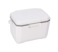 Perfeclan Ghiacciaia Portatile isolata, Contenitore per Ghiaccio, 6 Litri, Contenitore Multifunzionale per Barbecue, Feste, Sport, Spiaggia, concerti, Bianco