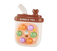 perfeclan Giocattolo sensoriale per bambini Giocattoli educativi Attività adorabili portatili Gioco Gioco portatile Sviluppo precoce per bambini Regalo di festa, tazza di caffè