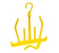 Perfeclan Girevole Durevole Diving Gancio Spazio- Lo Snorkeling Immersioni Veloce Asciugatura Deluxe di Scarico Grucce Snorkel Muta Muta, Giallo