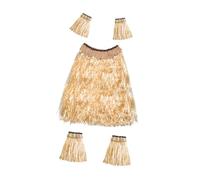 Perfeclan Gonna in Erba Hawaiana, Accessorio Pieghevole per Spiaggia sabbiosa, Robusta, Size S