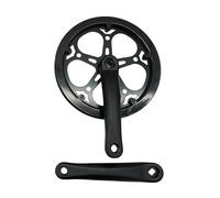 Perfeclan Guarnitura per Bicicletta Guarnitura per Bicicletta Protezione per Catena Alta Resistenza Facile Installazione per Pieghevole da Città Leggera, Nero