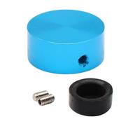 perfeclan Guitar Pedal Topper Copertura Interruttore Effetto Pedale Bottone Protezione Antiscivolo Pp Fissaggio con Viti Compatibile con Pedali Adatto a Musicis, Copertina Blu
