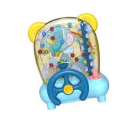 perfeclan I bambini raccolgono macchine per fagioli Giochi interattivi per bambini Regali di Mini macchina arcade per feste di compleanno, Blu senza piedi