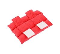 perfeclan Imbottitura per fascia per braccio, tutore per braccio, cuscinetto per polso, lesione alla mano, tutore leggero per gomito, trasporto morbido, Rosso