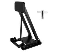 perfeclan Kick Drum Practing Pad Drum Pedal Collegamento pieghevole Portable Sturdy comodità facile da installare Silent per l'allenamento
