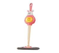 Perfeclan Kids Mop Cleaning Mop Luminoso E Musicale Set Creativo per La Pulizia Include Pad Lavabile Gioco Favorisce Responsabilità E Abilità, Rosa