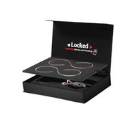 Perfeclan Kit Braccialetto Permanente con Chiusura a Chiave e, Braccialetti dell'amicizia Casual con Catene e Strumenti per Feste di, Argento E Oro Rosa