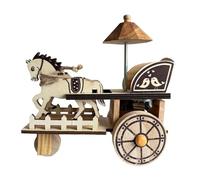 Perfeclan Kit di Costruzione di in Legno 3D, Modello in Legno 3D, Carrozza d'Epoca, Kit di Modelli in per Adulti e Bambini dai 14 Anni in su, Regali, Style B