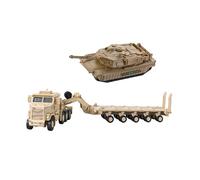 Perfeclan Kit Modello di carro Armato, Camion da Trasporto Pesante, 1:72, Kit di Montaggio per Trasporto Truppe corazzato, Veicoli corazzati da ricordo, Giallo