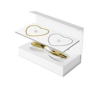 Perfeclan Kit per Braccialetti permanenti con pinze, Regali Leggeri per Coppie, Strumenti Unici per la creazione di Braccialetti, Artigianato Fai da Te per, Argento E Oro