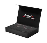 Perfeclan Kit per Braccialetti permanenti e, Braccialetti dell'amicizia Classici e alla Moda, creazione di a Catena per Regali di, Oro Nero E Rosa