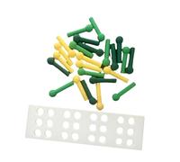 perfeclan Lavagna didattica per non vedenti, strumento didattico portatile, robusto, leggero, per la scuola domestica, forniture per adulti e regali.
