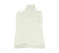perfeclan Manichino in tessuto per la copertura del manichino per la prova dell'abito, per l'esposizione di gioielli, per lo styling di boutique, Seta di Latte Bianco