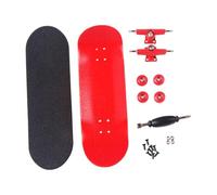 Perfeclan Maple Wood Tistino Tastiera Educational Toy Education, Rosso