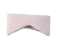 perfeclan Maschera per dormire Maschera per occhi morbida che blocca la luce per viaggi, casa, ufficio, treno, Rosa Grigio