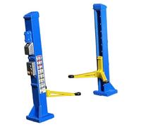 Perfeclan Modello di Ascensore per Auto in 1:64, Accessori per la Scena di un'officina Fai da Te, Accessorio Fotografico Compatto da Collezione, Blu