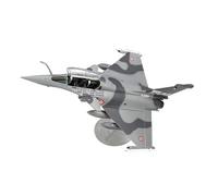 Perfeclan Modello di Caccia Francese in 1:72 con Base espositiva, Modello di Aereo, Aereo d'attacco Giocattolo per Soggiorno e Ufficio