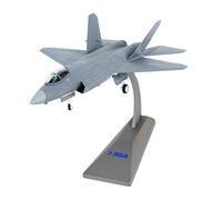 Perfeclan Modello di Caccia J-35A in 1:72, Decorazione da Tavolo per Mobiletto da Camera da Letto