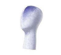 perfeclan Modello di manichino Modello Stand portatile per cappello da tavolo da tappeto stabile Manikin Testa Modello Hat Stand per lo stilista, Viola