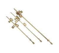 perfeclan Morsetti per la colla per crepe del corpo del violino Strumenti per la liuteria in rame adatti viole Comodi strumenti per liutai, Set Da 3 Pezzi