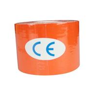 perfeclan Nastro per sport atletico Nastro coesivo Resistente all'acqua 7,5x500 cm Nastro autoadesivo alla cavia per polso per articolazioni delle mani, Arancione