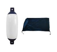 Perfeclan Parafango per Barca con Rivestimento Protettivo in PVC Ad Alta Resistenza Installazione Stabile Assorbimento Impatti Indicato per Porti Container, 58x16 Cm