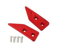 perfeclan Parapetto per Motocicletta in Alluminio Leggero Protettivo per Manubrio Adatto per ZONTES 368G 501G Decorazione E Protezione, Rosso