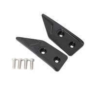 perfeclan Parapetto per Motocicletta in Alluminio Leggero Protettivo per Manubrio Adatto per ZONTES 368G 501G Decorazione E Protezione, Nero