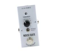 perfeclan Pedale Noise Gate, riduzione del rumore portatile per chitarra, pedale di soppressione del rumore per un suono puro, chitarra elettrica