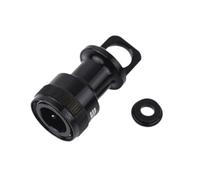 Perfeclan Pedale Supporto Rilascio Rapido Adattatore Fissaggio Telaio Bicicletta Accessorio Alluminio Resistente Montaggio Veloce Adatto a Trasporto Stoccaggio, Nero