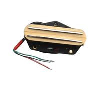 perfeclan Pickup Humbucker per chitarra elettrica, doppio binario, facile da installare, accessorio multiuso per, mandolino, basso, Giallo 9k