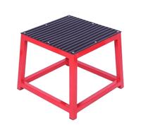 Perfeclan Plyometric Jump Box Fitness Esercizio Attrezzatura Multifunzione Piattaforma Plyometrica in Acciaio Step Up Box per Allenamento della a Casa, 30 Centimetri