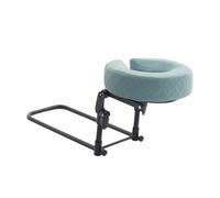 perfeclan Poggiatesta massaggiante per letto, cuscino a faccia in giù con poggiamani, cuscino per culla per il viso per lettino da estetica, Blu