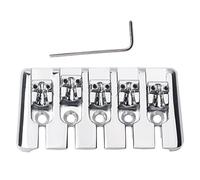 perfeclan Ponte per Basso a 5 Corde in Lega di + 3 Viti + a Forma di Basso Elettrico