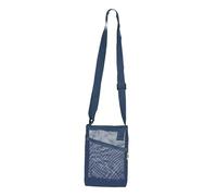 Perfeclan Portaborraccia, Borsa a Rete per Borraccia, Borsa a Rete Portatile Riutilizzabile con Tracolla, portabicchieri per Passeggiate, Palestra, Blu Navy