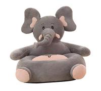 Perfeclan Pouf Copridivano in Peluche Poltrona da Bambini Accessorio Decorativo, Elefante
