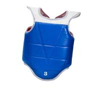 Perfeclan Protezione per Il Torace, Protezione per Le Costole, Armatura per Taekwondo, Kickboxing, Boxe, Gilet Reversibile per Allenamento, L