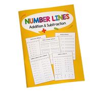 perfeclan Quaderno di esercizi di matematica, esercizi di matematica, retta numerica entro il 20, addizione e sottrazione per bambini dai 6