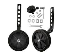Perfeclan Rotelle per Bicicletta per Bambini, Ruote ausiliarie, Leggere, Accessori per Ciclismo, stabilizzatori universali Regolabili per Bicicletta, Nero